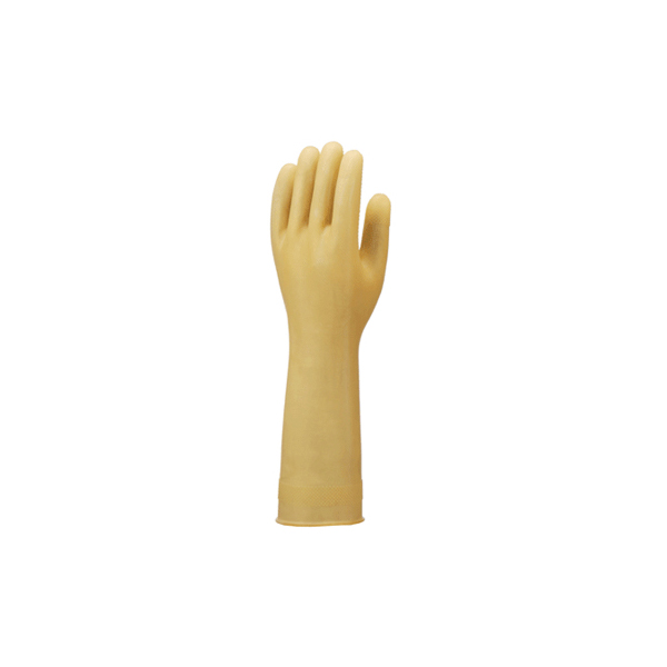 【卡好】工業用橡膠手套(黃) 橡膠手套(黃)K954M-12入9.5*14 -4兩