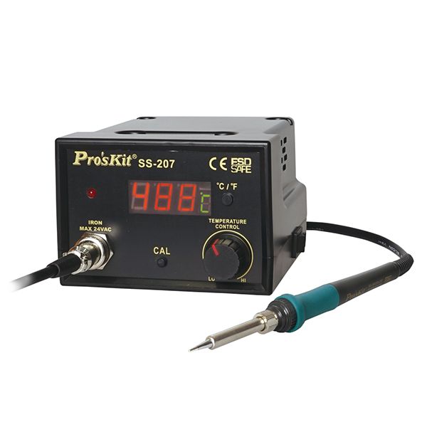 【ProsKit 寶工】防靜電數位溫控焊台 SS-207E