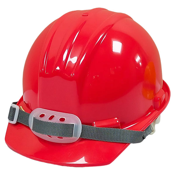石頭牌 安全頭盔 工地帽 工程帽 武士帽 白色(專利型頭帶)318型/118型-紅