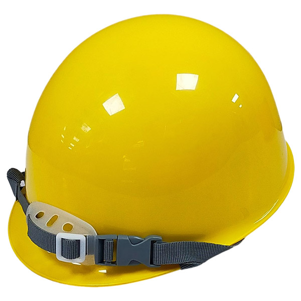 日式工程帽(專利型頭帶)工業用防護頭盔 JS018 黃