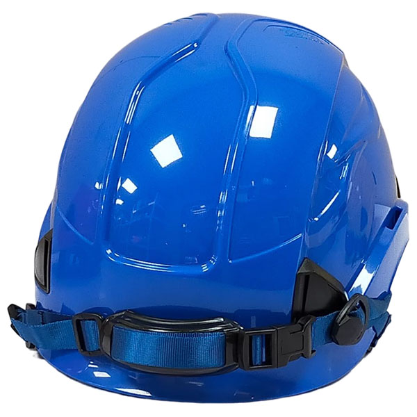 O.PO 歐堡牌 多功能產業用防護頭盔 工程帽 SN-630 攀岩帽-藍