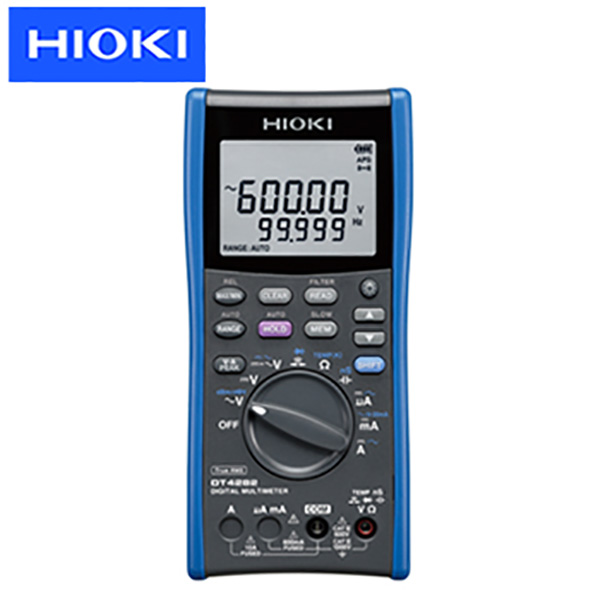 【HIOKI】掌上型數位三用電表(高精度型) – DT4282